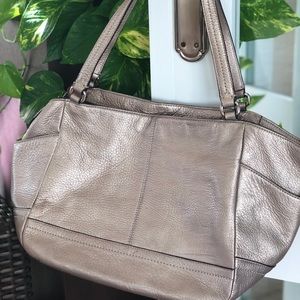 Coach Metallic Handbag